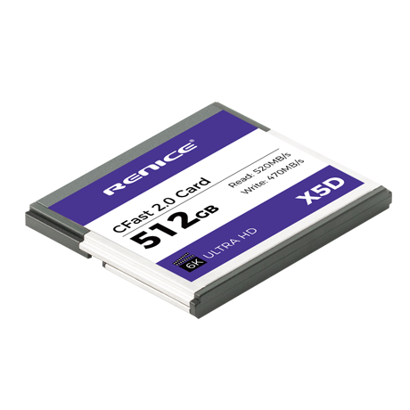 X5D CFast 2.0 Card
